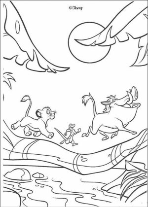 Lion King Coloring Pages to Print   73109