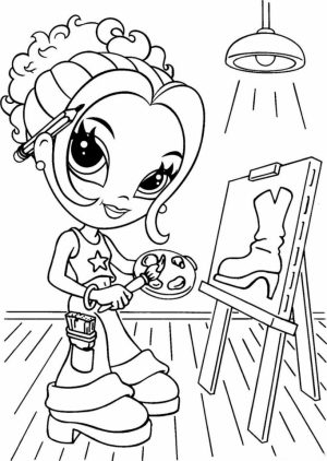 Lisa Frank Coloring Pages for Adults   88219