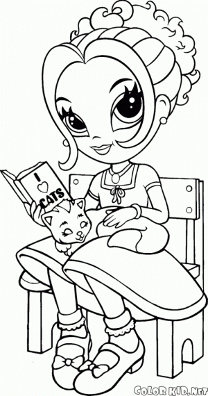 Lisa Frank Coloring Pages for Teenage Girls   12189