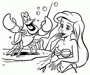 Little Mermaid Coloring Pages for Girls   47105