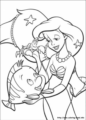 Little Mermaid Coloring Pages Princess Ariel   46750