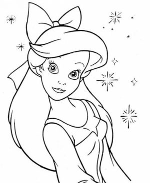 Little Mermaid Coloring Pages Princess Ariel   78902