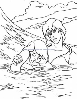 Little Mermaid Coloring Pages Princess Printable for Girls   50461