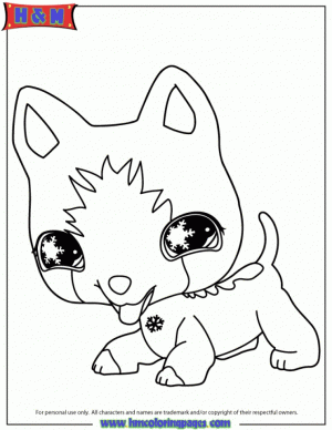 Littlest Pet Shop Coloring Pages for Preschoolers   04618