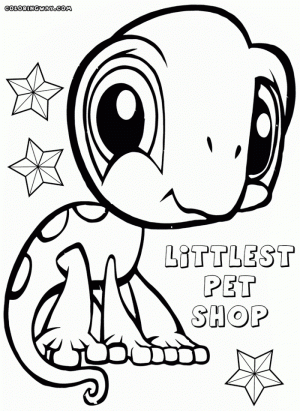 Littlest Pet Shop Coloring Pages