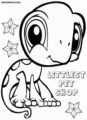 Littlest Pet Shop Coloring Pages for Preschoolers   25379
