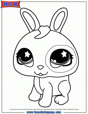 Littlest Pet Shop Cute Animals Coloring Pages for Kids   53709