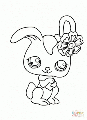 Littlest Pet Shop Cute Animals Coloring Pages for Kids   748290