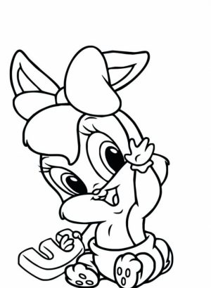 Lola Bunny Coloring Pages   41673