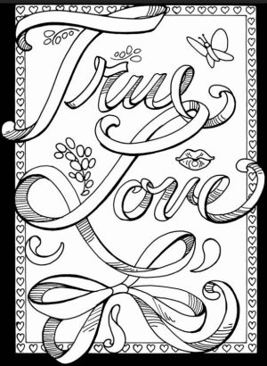 Love Coloring Pages Printable   at317