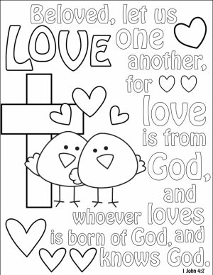 Love Coloring Pages to Print for Kids   16253