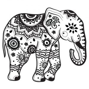 Mandala Elephant Coloring Pages   7e3v9