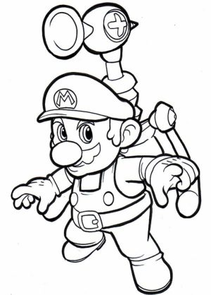 Mario Bros coloring pages free   heus6