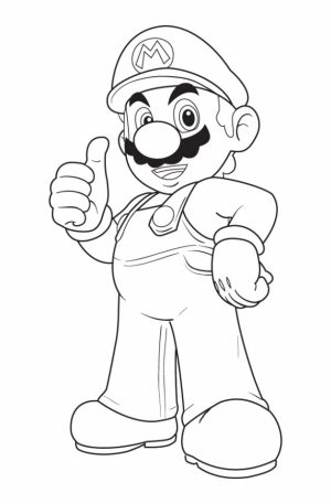 Mario Bros coloring pages free   mcg4n