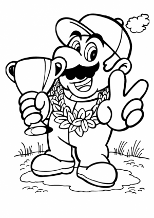Mario Coloring Pages Online   bcg4n