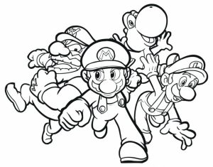 Mario Coloring Pages to Print   bh58c