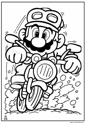 Mario Coloring Pages to Print   g2an0
