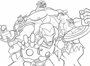 marvel avengers coloring pages   8dbem