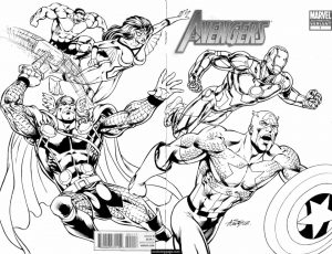 marvel avengers coloring pages – ywma1
