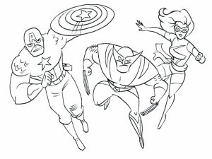 Marvel Coloring Pages Superhero   idg3x