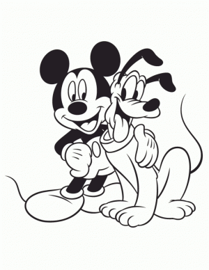 Mickey Coloring Pages Free Printable   16479