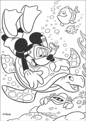 Mickey Coloring Pages Free Printable   42032