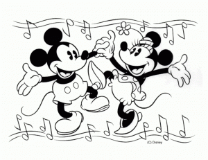 Mickey Mouse Clubhouse Coloring Pages for Kids   dj50a