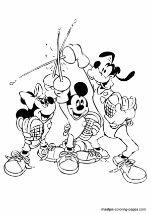 Mickey Mouse Clubhouse Coloring Pages Free Printable   99607