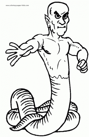 Monster Coloring Pages for Kids   18509