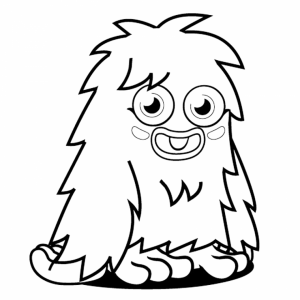 Monster Coloring Pages for Kids   31529