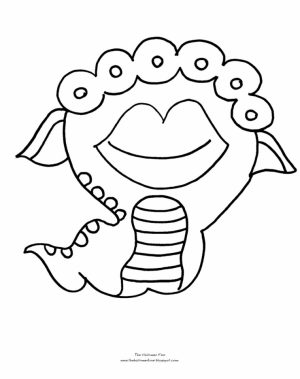 Monster Coloring Pages Free for Kids   91637