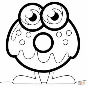 Monster Coloring Pages Free for Kids   u1830