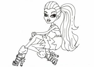 Monster High Coloring Pages Free Printable   253849