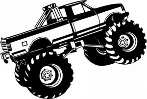 Monster Truck Coloring Pages Free Printable   70452