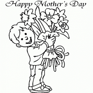 Mothers Day Coloring Sheets Printable for Kids   82918