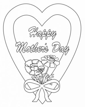 Mothers Day Online Coloring Pages to Print   28903