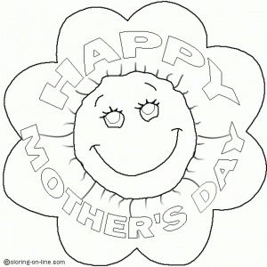 Mothers Day Online Coloring Pages to Print   38610