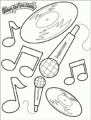 Music Coloring Pages Free for Kids   00017