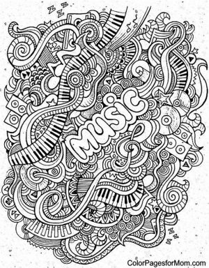 Music Coloring Pages to Print Online   12603