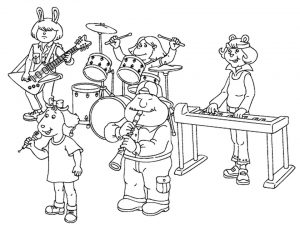 music coloring pages to print online – 27102