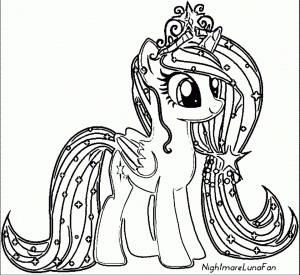 My Little Pony Coloring Pages to Print for Girls   66057