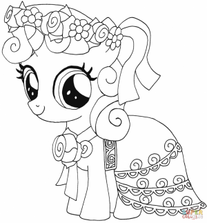 My Little Pony Coloring Pages to Print for Girls   74831