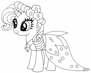My Little Pony Coloring Pages to Print for Girls   77032
