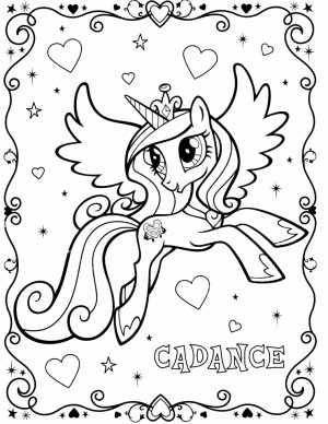 My Little Pony Coloring Pages to Print for Girls   91026