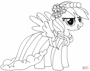 My Little Pony Girls Printable Coloring Pages   50810