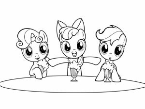 My Little Pony Girls Printable Coloring Pages   65030