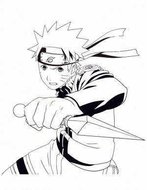 Naruto Characters Coloring Pages   74688