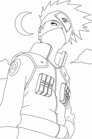 Naruto Shippuden Coloring Pages   09571