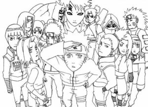 Naruto Shippuden Coloring Pages   61731