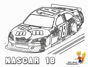 Nascar Coloring Pages Printable for Boys   27091